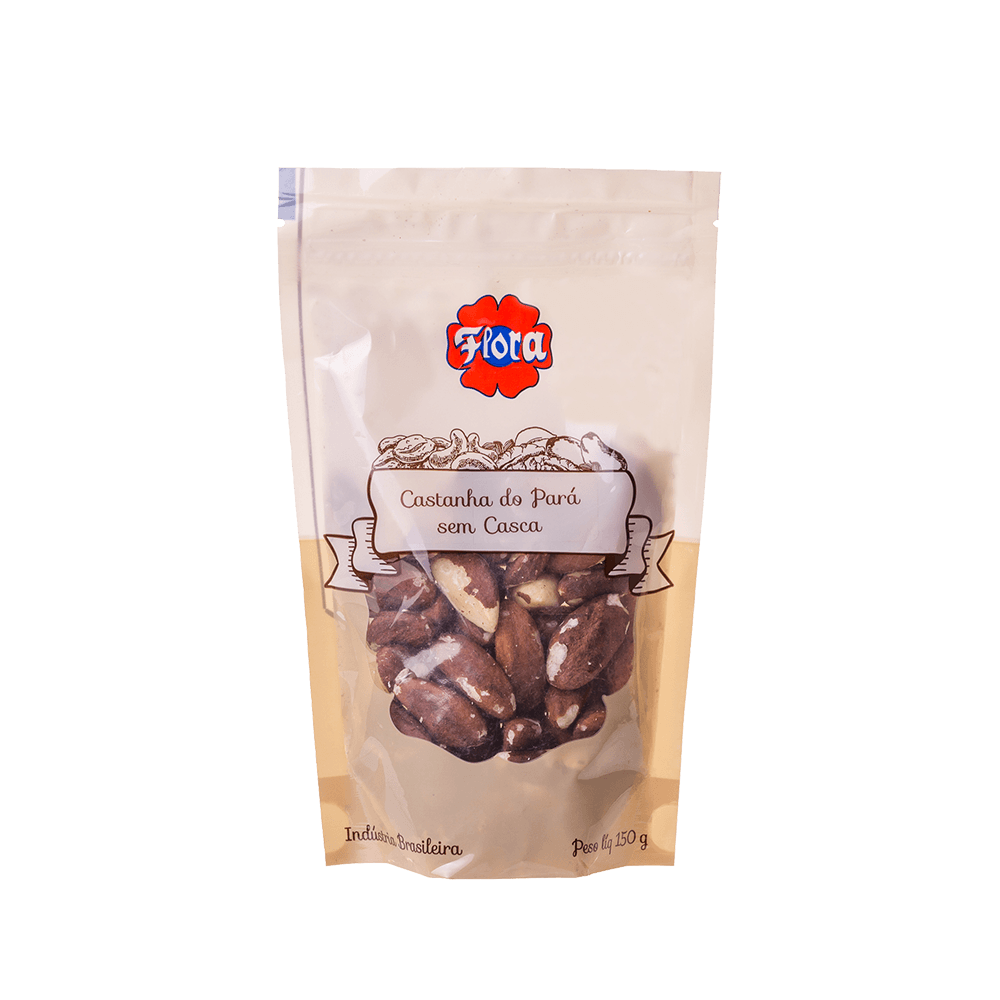 Castanha Do Pará Sem Casca Flora 150g