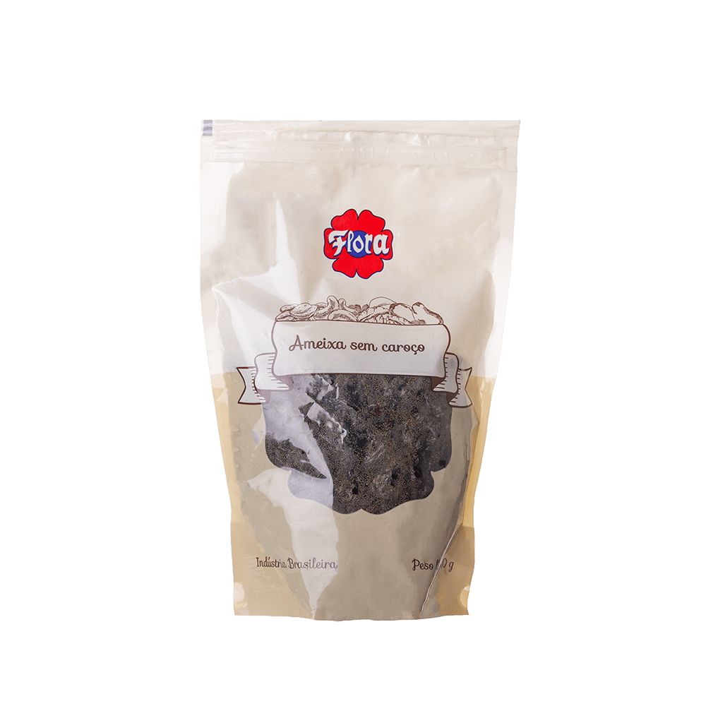 Ameixa Seca Sem Caroço Flora 500g